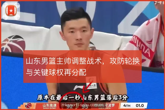 山东男篮主帅调整战术,攻防轮换与关键球权再分配 山东男篮主帅调整战术,攻防轮换与关键球权再分配